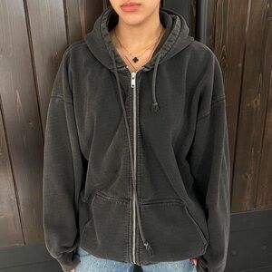 Brandy Melville Black Hoodie Jacket